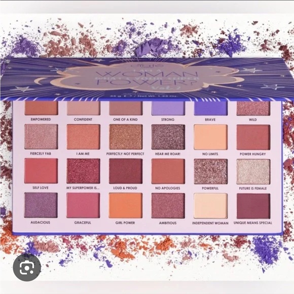 NWT- Ciate- “I am woman…” Eyeshadow Palette. 35G- Volume 2- W/ fun Purple Colors - Picture 3 of 12